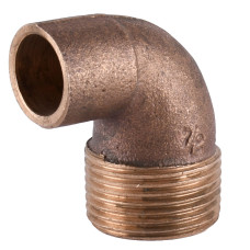 Кутовий перехід на різьбу VIEGA 90  18х1/2″ З (107635)