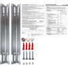 Радіатор сталевий панельний FORNELLO 22 бок 500x600