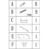Душова перегородка LEGA 110TC (110T) BRAVO (1уп.)