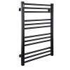 Рушникосушарка UNIO MS W 800-500-12 BLK Модена вода чорна