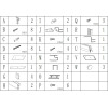 Душова кабіна квадратна без піддона MORAVA N90TB.Mosaic (N90B.Mosaic) BRAVO (1уп.)