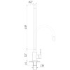 Змішувач для кухні Globus Lux ALPEN SBT1-203S-BEIGE