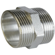 Ніпель нікельований 1″ЗР х 1″ЗР штампований А0506А(нк) VA