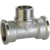 Трійник нікельований 1/2″ВР х 1/2″ЗР х 1/2″ВР штампований А0211А(нк) VA