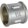 Муфта нікельована 1 1/4″ВР х 1 1/4″ВР ливарна А0308А(нк) VA