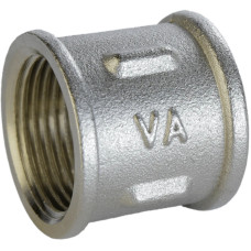 Муфта нікельована 1 1/4″ВР х 1 1/4″ВР ливарна А0308А(нк) VA