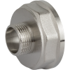 Перехідник редукційний нікельований 1 1/2″ВР х 3/4″ЗР штампований А0604А(нк) VA