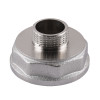 Перехідник редукційний нікельований 1 1/2″ВР х 3/4″ЗР штампований А0604А(нк) VA