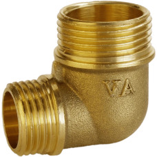 Кутник редукційний латунний 3/4″ЗР х 1/2″ЗР штампований  А0105А VA