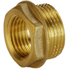 Футорка латунна 2″ЗР х 1 1/2″ВР штампована А0757А VA