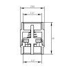 Клапан зворотного ходу води латунний 1/2″ВР х 1/2″ВР ливарний Б3601А VA