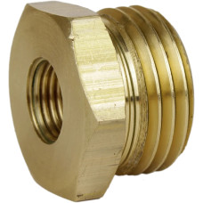 Футорка для датчика температури латунна 1/2″ЗР х М10 штампована А0701А VA