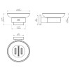 Набір аксесуарів для ванної SONIA LINE KIT ( 5 предметів)  183180