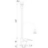 Змішувач для кухні Domino SIRIUS DSV-203SA-B01
