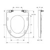Сидіння для унітазу SoloPlast СПМ-6
