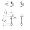 Кріплення до сидіння SoloPlast СУ-6. 10.ЗП