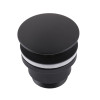 HG15-04A-10-BR-Click-clack--Донний клапан  ЛАТУНЬ ,Універсальний, Чорний мат (Box Globus Lux)