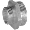 Ніпель редукційний нікельований 2″ЗР х 1 1/4″ЗР штампований А0544А(нк) VA