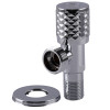 Кран кутовий кераміка  PROFESSIONAL EXCLUSIVE 1/2″X3/4″ 898 CHROME (1шт.)