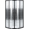 Душова кабіна півкругла без піддона WISLA N90TB.Mosaic BRAVO (1уп.)