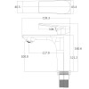 Змішувач для умивальника Globus Lux BONN GLB-0401