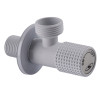 Кран кутовий кераміка SOLOMON EXCLUSIVE 1/2″X3/4″ 989 WW (White/White) ( 1шт.)