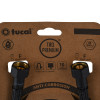 Шланг водяний TUCAI TAQ PREMIUM GRIF  1/2″x1/2″ BВ 0,3м.АНТИКОР. ACB HG-1212-300  (Чорний Мат) 209968