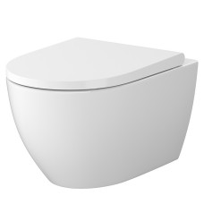 CET В875 ZEN PRO STREAM ON овальний з дюропластовим сидінням LARGA SLIM WRAP з плавним закриванням