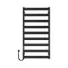 Рушникосушарка електрична Harmony П9 500х1000 Deffi фарбована сталь (Чорний, JD04, Ліве підключення)