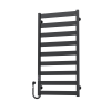 Рушникосушарка електрична Harmony П9 500х1000 Deffi фарбована сталь (Чорний, JD04, Ліве підключення)