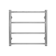 Рушникосушарка водяна Ladder П4 400х500 Deffi нержавіюча сталь (Хром, Бокове праве підключення)