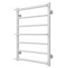 Рушникосушарка водяна Ladder П7 500х700 Deffi нержавіюча сталь (Білий, Бокове праве підключення)