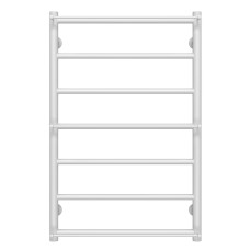 Рушникосушарка водяна Ladder П7 500х800 Deffi нержавіюча сталь (Білий, Бокове праве підключення)