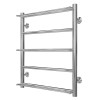 Рушникосушарка водяна Ladder П5 500х600 Deffi нержавіюча сталь (Хром, Нижнє підключення)