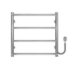 Рушникосушарка електрична Ladder П4 400х500 Deffi нержавіюча сталь (Хром, EF16, Праве підключення)