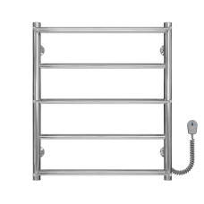 Рушникосушарка електрична Ladder П5 500х600 Deffi нержавіюча сталь (Хром, EF16, Праве підключення)