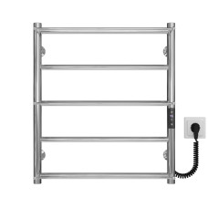 Рушникосушарка електрична Ladder П5 500х600 Deffi нержавіюча сталь (Хром, JD03, Праве підключення)