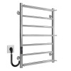 Рушникосушарка електрична Ladder П7 500х700 Deffi нержавіюча сталь (Хром, JD03, Ліве підключення)