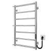 Рушникосушарка електрична Ladder П7 500х800 Deffi нержавіюча сталь (Хром, JD03, Праве підключення)