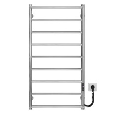 Рушникосушарка електрична Ladder П9 500х1000 Deffi нержавіюча сталь (Хром, JD03, Праве підключення)