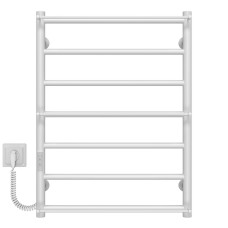 Рушникосушарка електрична Ladder П7 500х700 Deffi нержавіюча сталь (Білий, WD03, Ліве підключення)