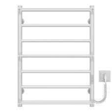 Рушникосушарка електрична Ladder П7 500х700 Deffi нержавіюча сталь (Білий, WD03, Праве підключення)
