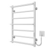 Рушникосушарка електрична Ladder П7 500х700 Deffi нержавіюча сталь (Білий, WD03, Праве підключення)