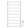 Рушникосушарка електрична Ladder П9 500х1000 Deffi нержавіюча сталь (Білий, WD03, Праве підключення)
