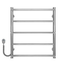 Рушникосушарка електрична Ladder П5 500х600 Deffi нержавіюча сталь (Хром, EF16, Ліве підключення)