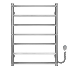 Рушникосушарка електрична Ladder П7 500х700 Deffi нержавіюча сталь (Хром, EF16, Праве підключення)
