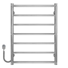 Рушникосушарка електрична Ladder П7 500х700 Deffi нержавіюча сталь (Хром, EF16, Ліве підключення)