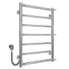 Рушникосушарка електрична Ladder П7 500х700 Deffi нержавіюча сталь (Хром, EF16, Ліве підключення)