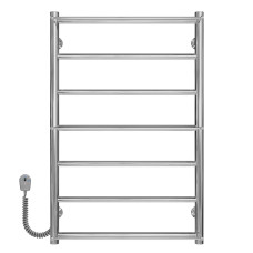 Рушникосушарка електрична Ladder П7 500х800 Deffi нержавіюча сталь (Хром, EF16, Ліве підключення)