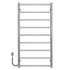 Рушникосушарка електрична Ladder П9 500х1000 Deffi нержавіюча сталь (Хром, EF16, Ліве підключення)